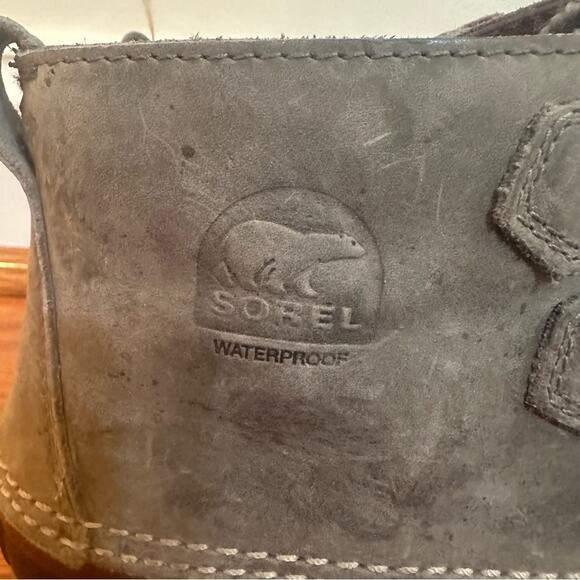 Sorel Women's Out n About Duck Boots sz 7 Leather Waterproof Boots - Picture 2 of 8